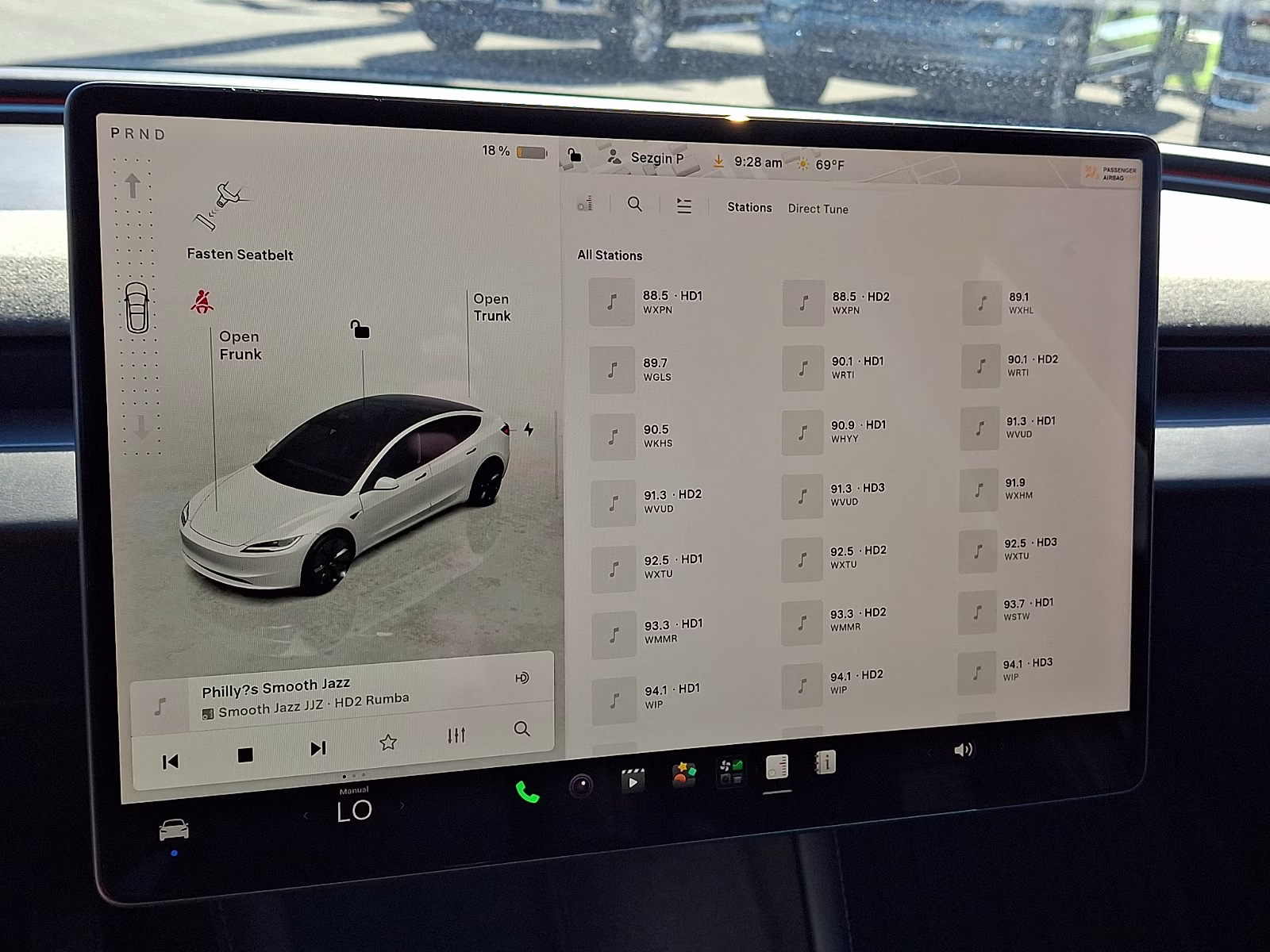 2024 Pearl White Multi-Coat - PPSW Tesla Model 3 Rear-Wheel Drive RWD