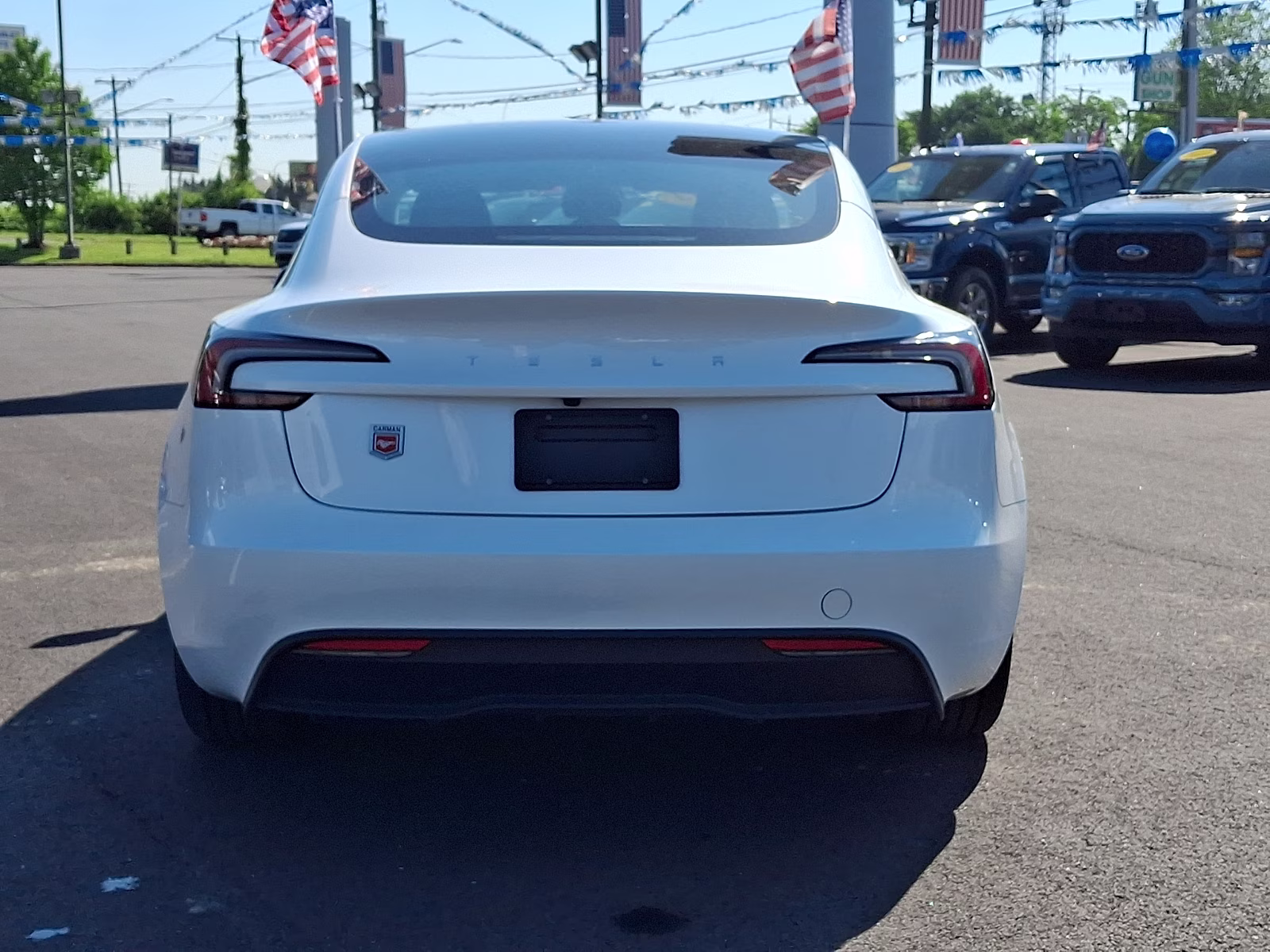 2024 Pearl White Multi-Coat - PPSW Tesla Model 3 Rear-Wheel Drive RWD