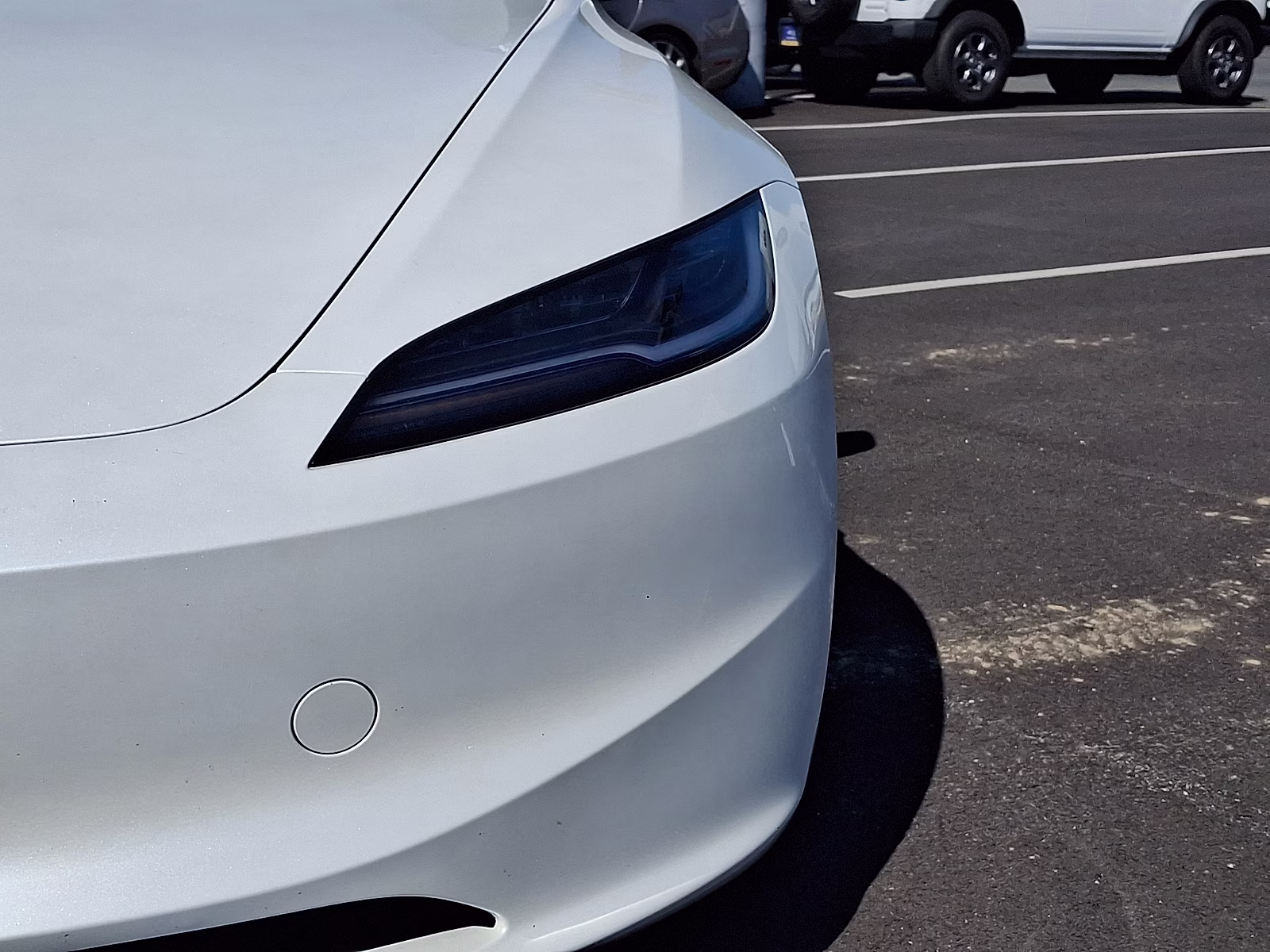 2024 Pearl White Multi-Coat - PPSW Tesla Model 3 Rear-Wheel Drive RWD