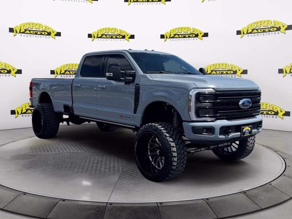 2026 Gray Metallic Ford Super Duty F-250 SRW Platinum HIGH OUTPUT 4X4 Truck