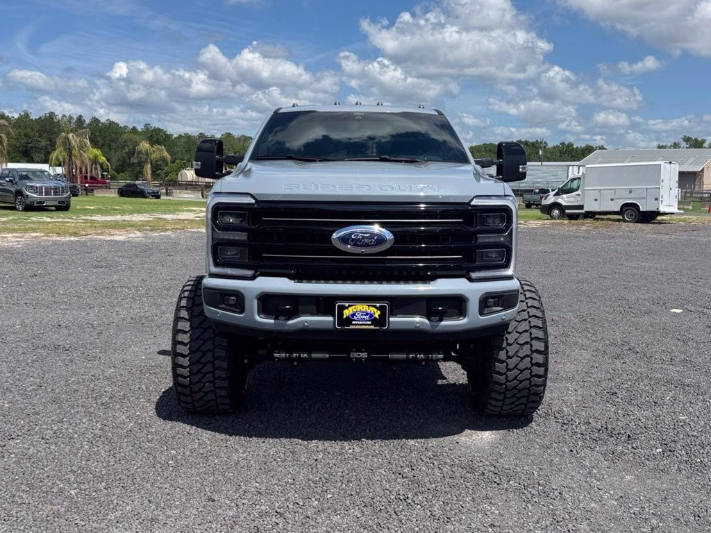 2026 Gray Metallic Ford Super Duty F-250 SRW Platinum HIGH OUTPUT 4X4 Truck
