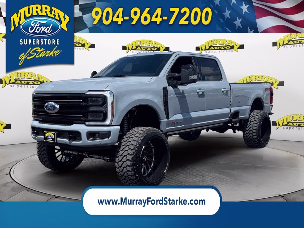 2026 Gray Metallic Ford Super Duty F-250 SRW Platinum HIGH OUTPUT 4X4 Truck