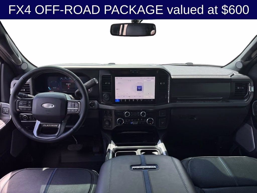 2026 Gray Metallic Ford Super Duty F-250 SRW Platinum HIGH OUTPUT 4X4 Truck