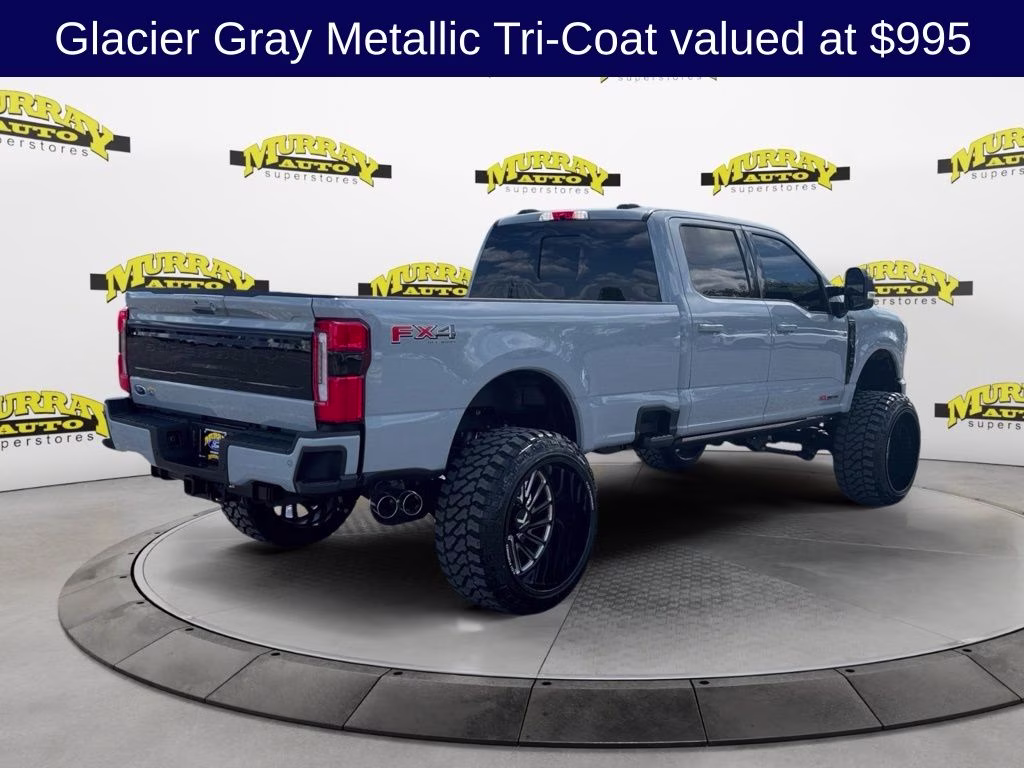2026 Gray Metallic Ford Super Duty F-250 SRW Platinum HIGH OUTPUT 4X4 Truck
