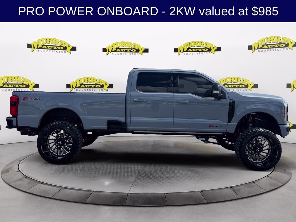 2026 Gray Metallic Ford Super Duty F-250 SRW Platinum HIGH OUTPUT 4X4 Truck