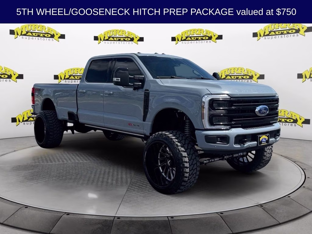 2026 Gray Metallic Ford Super Duty F-250 SRW Platinum HIGH OUTPUT 4X4 Truck