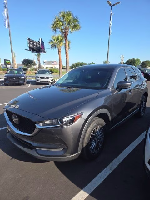 2021 Machine Gray Metallic Mazda CX-5 Touring FWD SUV