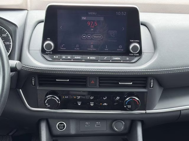 2022 Glacier White Nissan Rogue S FWD SUV