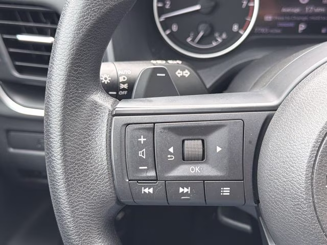 2022 Glacier White Nissan Rogue S FWD SUV