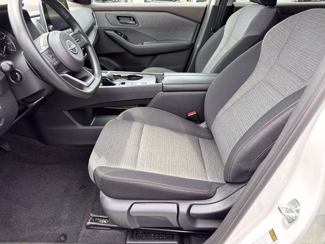 2022 Glacier White Nissan Rogue S FWD SUV
