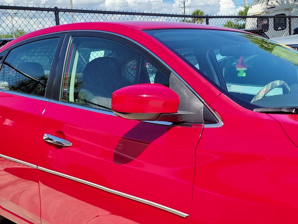 2018 Red Alert Nissan Sentra SV FWD Sedan