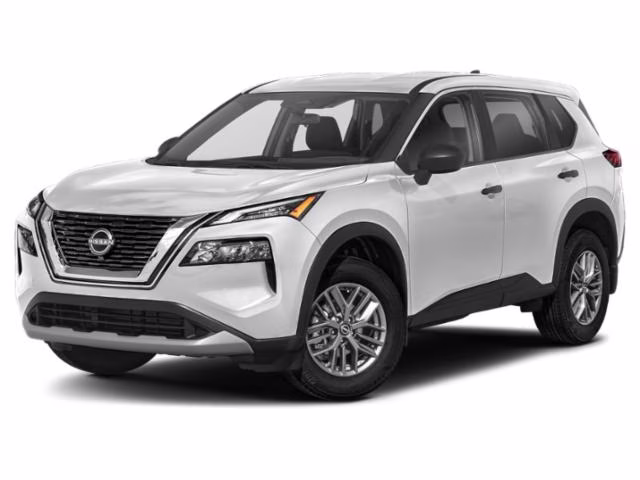 2022 Glacier White Nissan Rogue S FWD SUV