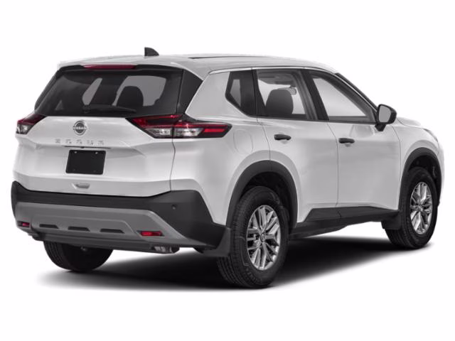 2022 Glacier White Nissan Rogue S FWD SUV