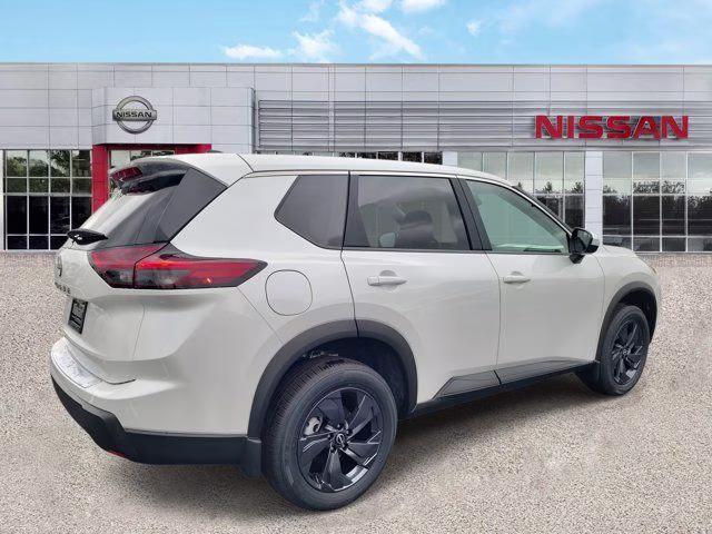 2026 Everest White Pearl Tricoat Nissan Rogue SV FWD SUV