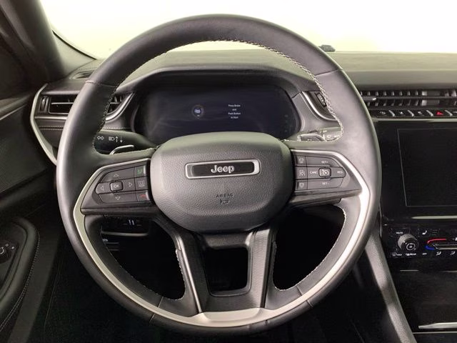 2023 Bright White Clearcoat Jeep Grand Cherokee L Altitude 4X4 SUV
