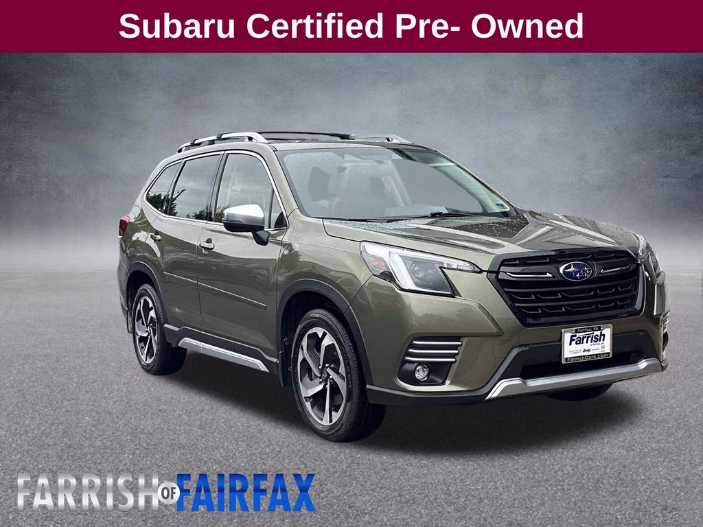 2022 Autumn Green Metallic Subaru Forester Touring AWD SUV