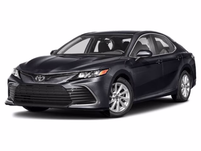2024 Black Toyota Camry LE FWD Sedan