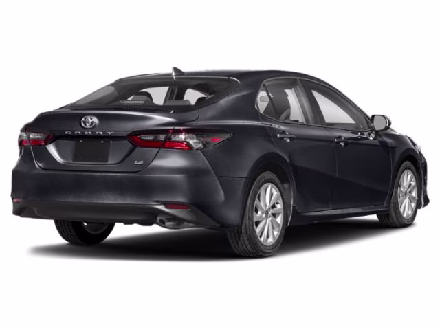 2024 Black Toyota Camry LE FWD Sedan