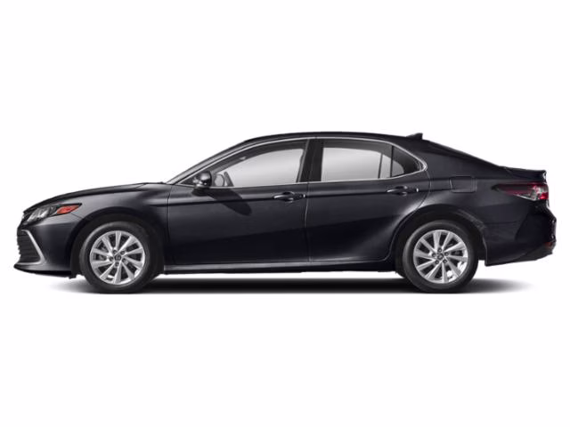 2024 Black Toyota Camry LE FWD Sedan