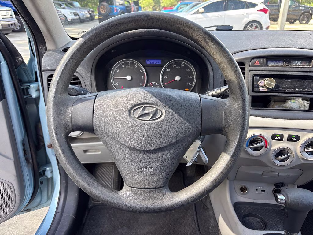 2011 Ice Blue Metallic Hyundai Accent GS FWD Hatchback