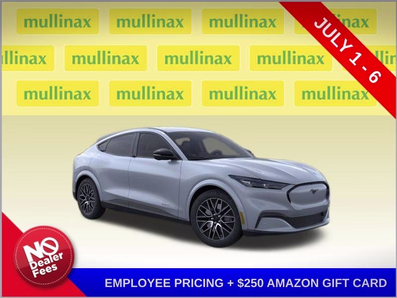 2026 Glacier Gray Metallic TriCoat Ford Mustang Mach-E Premium RWD SUV