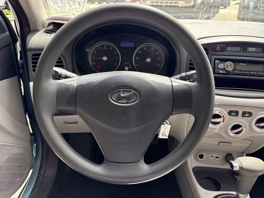 2011 Ice Blue Metallic Hyundai Accent GS FWD Hatchback