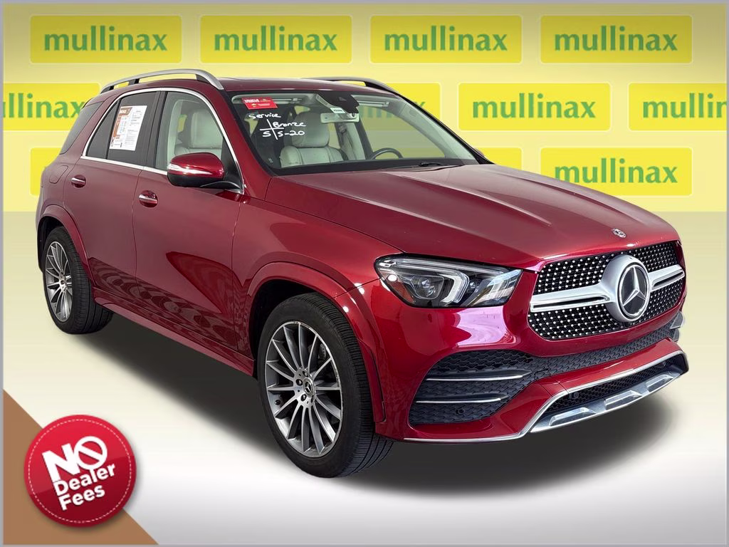 2020 designo Cardinal Red Metallic Mercedes-Benz GLE GLE 350 AWD SUV
