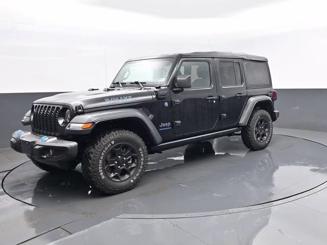 2023 Black Clearcoat Jeep Wrangler Base 4xe 4X4 SUV