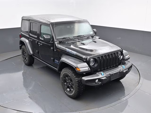2023 Black Clearcoat Jeep Wrangler Base 4xe 4X4 SUV