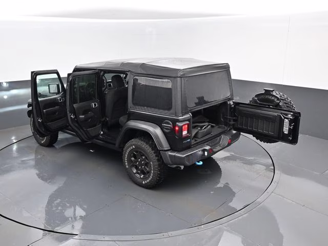 2023 Black Clearcoat Jeep Wrangler Base 4xe 4X4 SUV