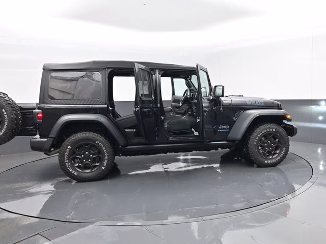 2023 Black Clearcoat Jeep Wrangler Base 4xe 4X4 SUV