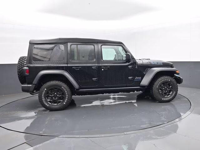 2023 Black Clearcoat Jeep Wrangler Base 4xe 4X4 SUV