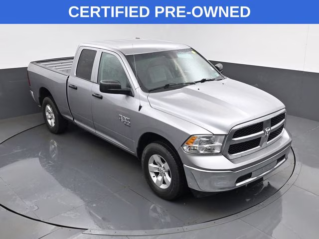 2024 Billet Silver Metallic Clearcoat Ram 1500 Classic SLT 4X4 Truck