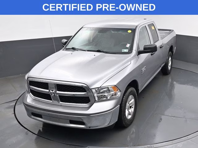 2024 Billet Silver Metallic Clearcoat Ram 1500 Classic SLT 4X4 Truck