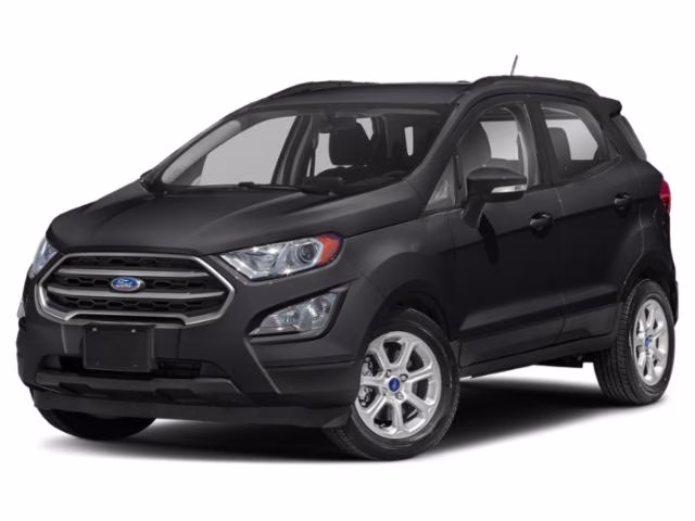 2021 Shadow Black Ford EcoSport SE FWD SUV