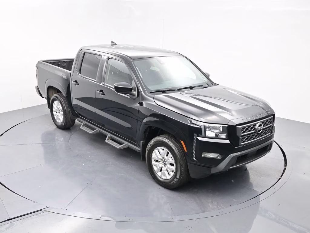 2023 Super Black Nissan Frontier SV 4X4 Truck