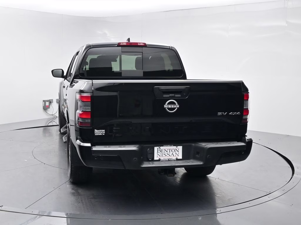 2023 Super Black Nissan Frontier SV 4X4 Truck