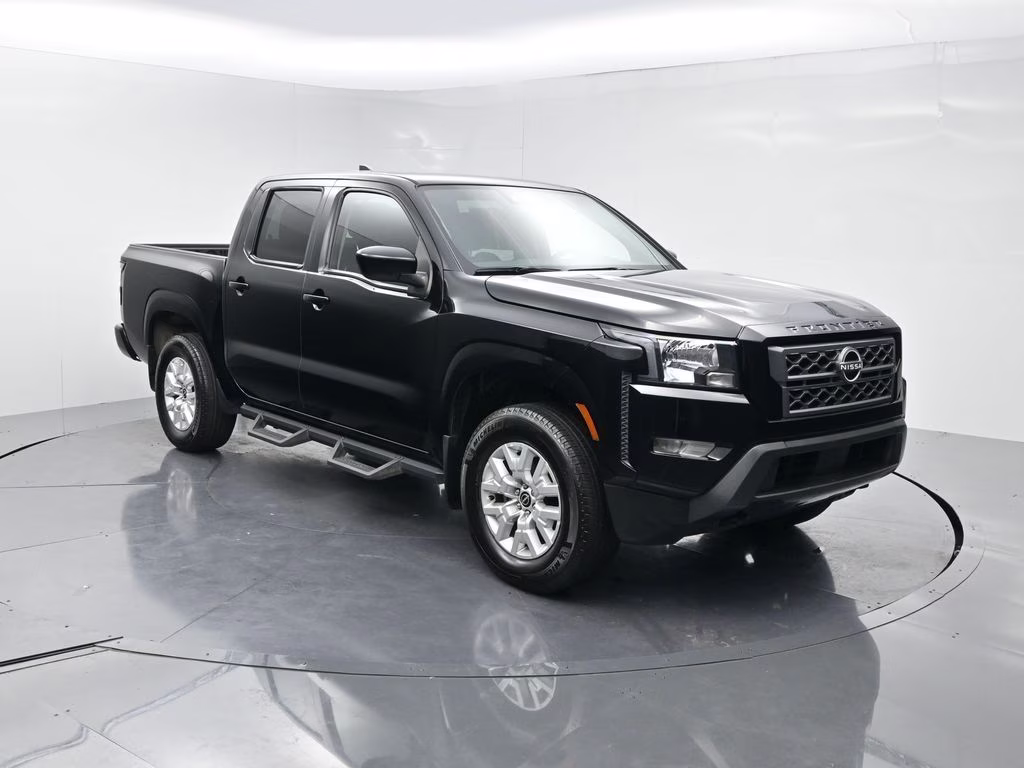 2023 Super Black Nissan Frontier SV 4X4 Truck