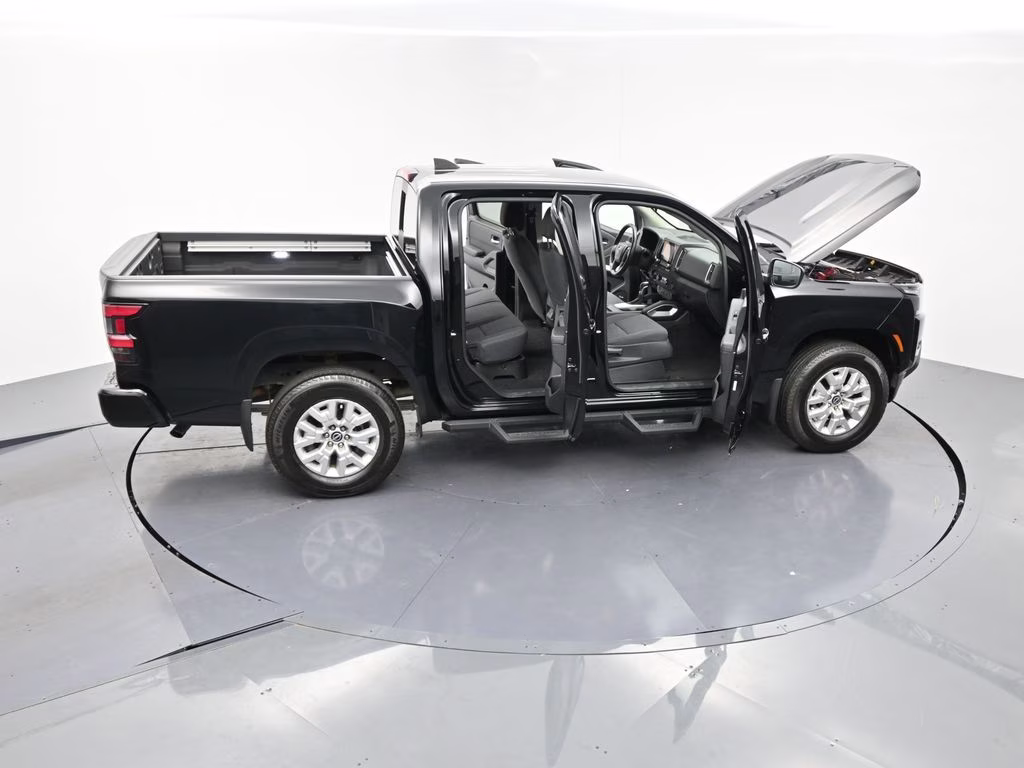 2023 Super Black Nissan Frontier SV 4X4 Truck