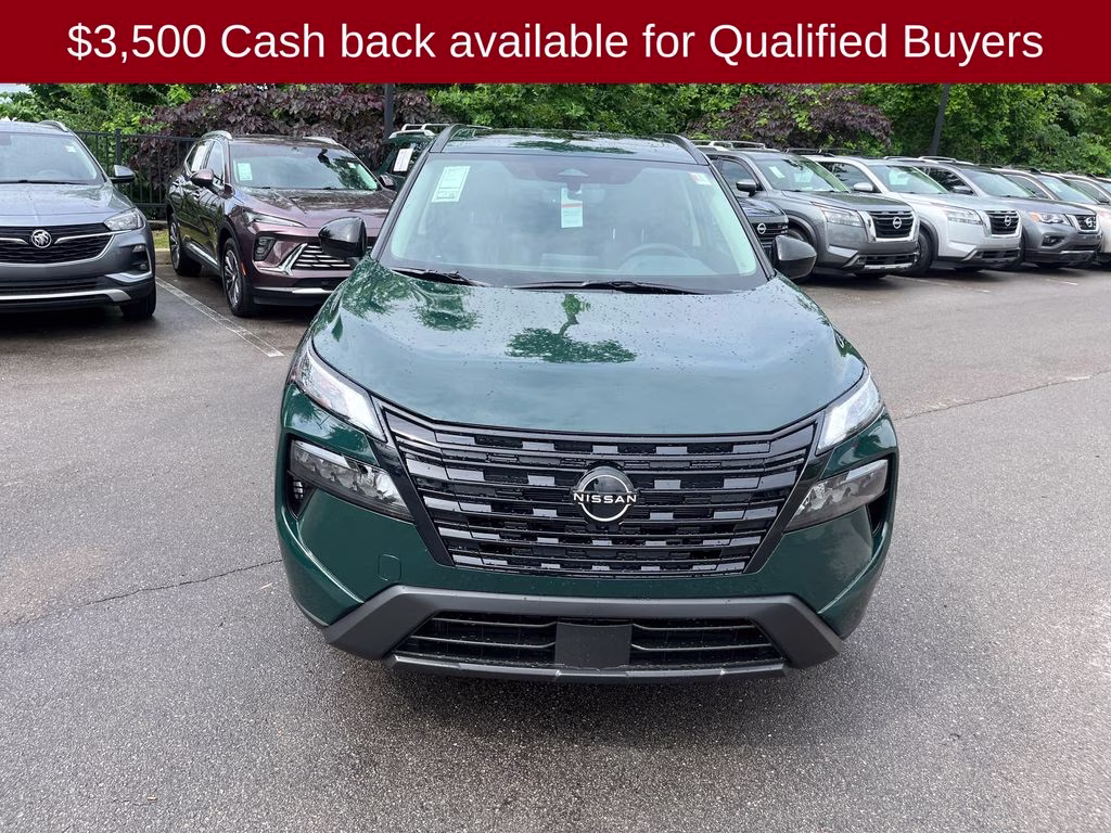 2026 Obsidian Green Nissan Rogue Dark Armor FWD SUV