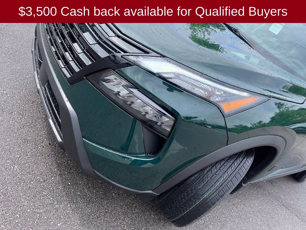 2026 Obsidian Green Nissan Rogue Dark Armor FWD SUV