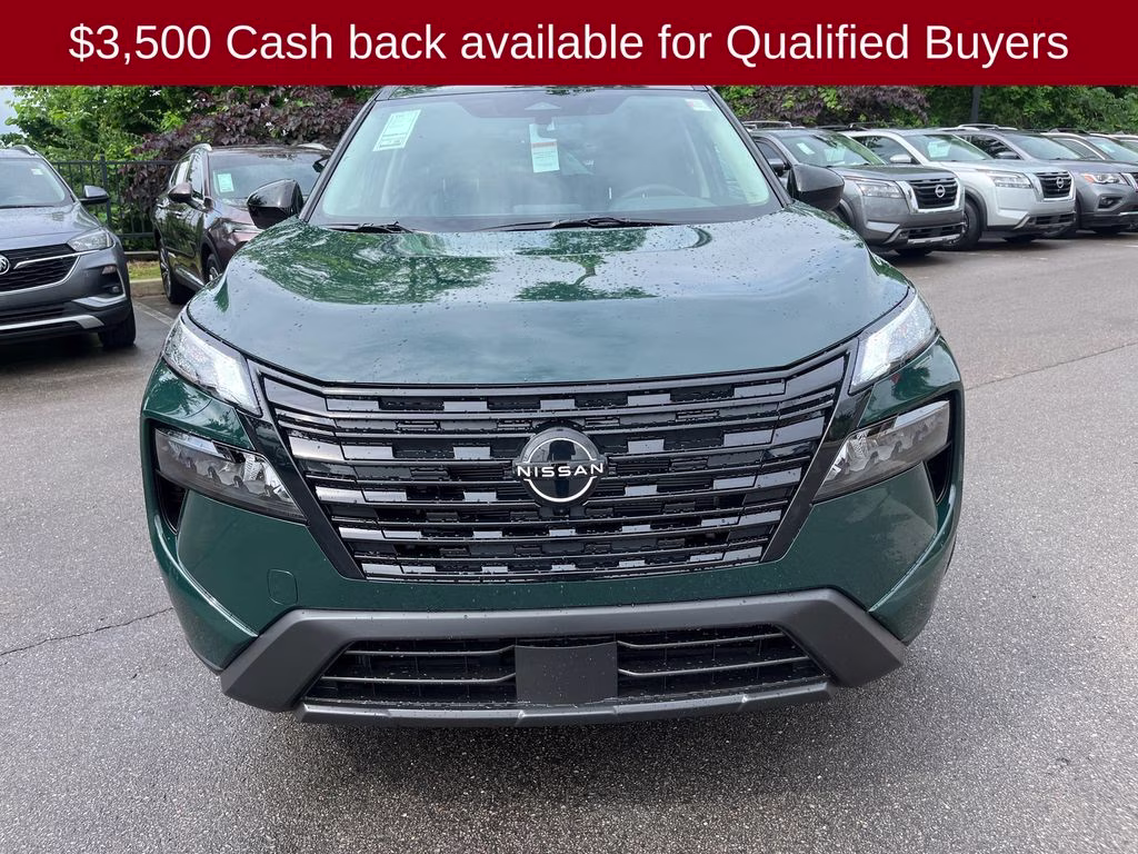 2026 Obsidian Green Nissan Rogue Dark Armor FWD SUV