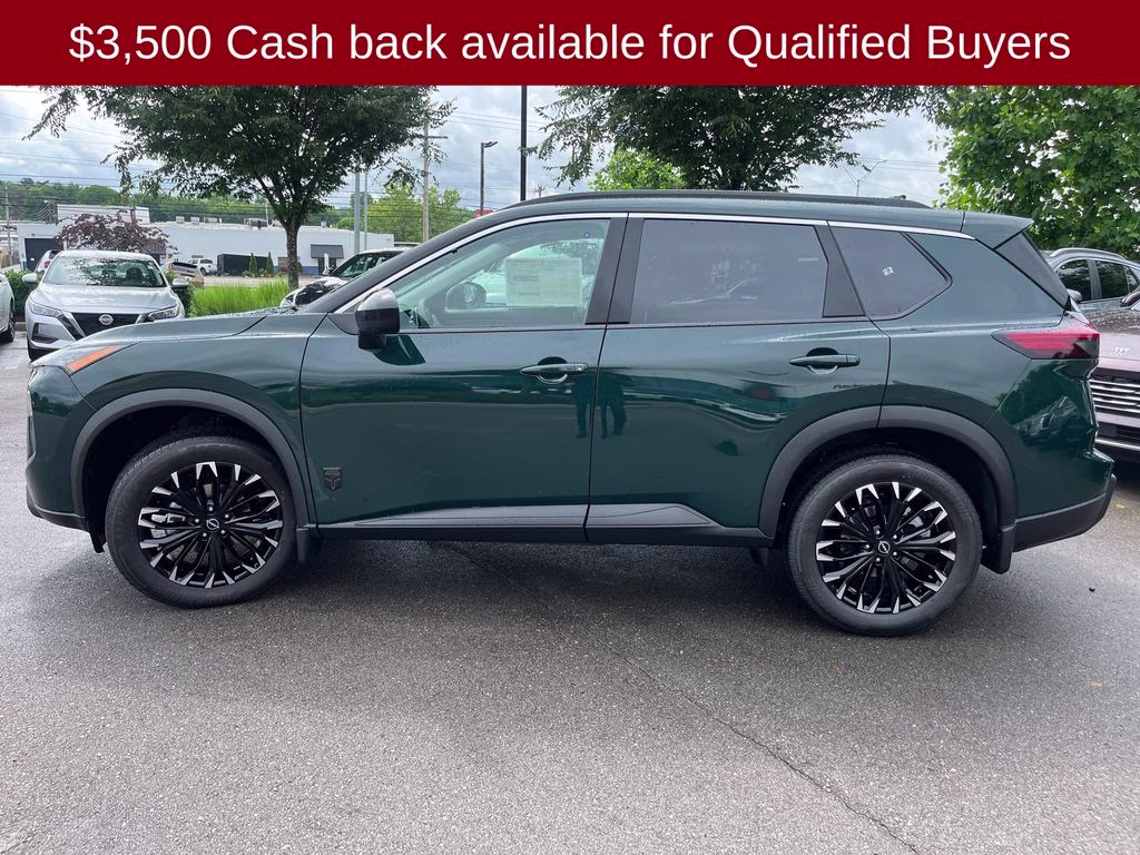 2026 Obsidian Green Nissan Rogue Dark Armor FWD SUV