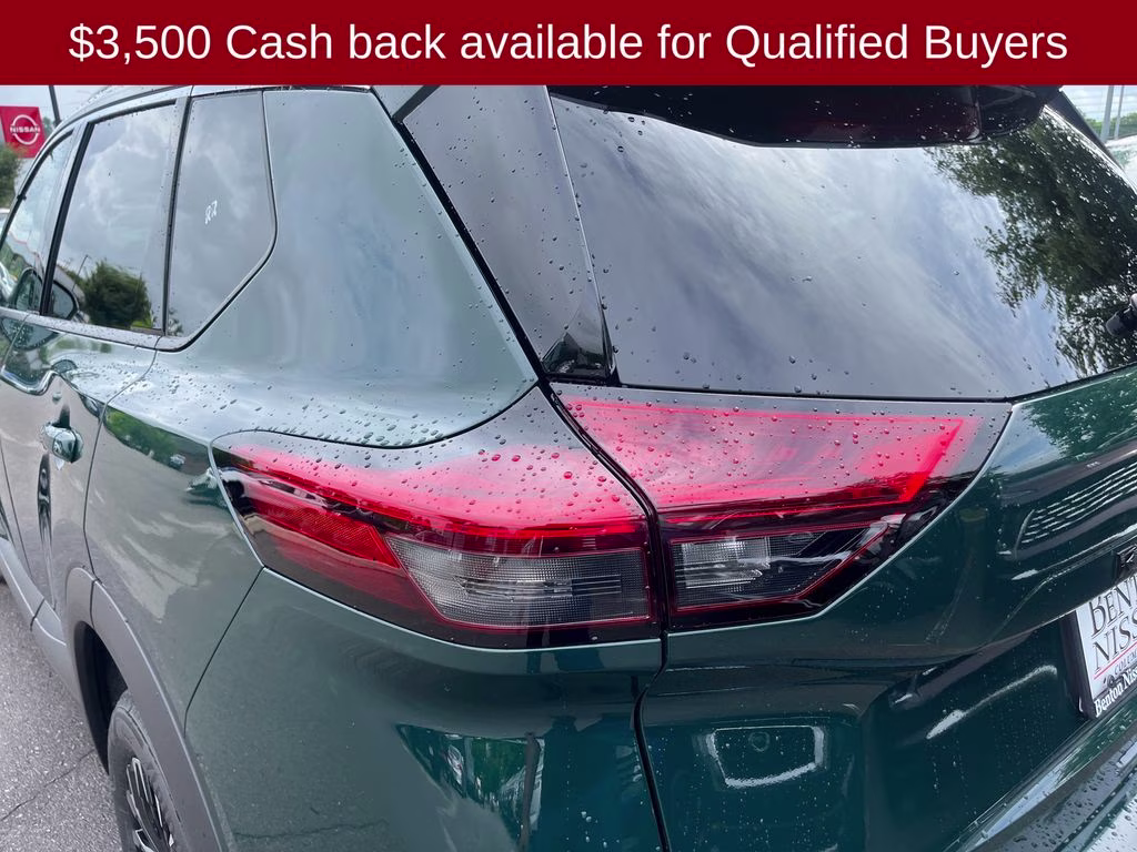 2026 Obsidian Green Nissan Rogue Dark Armor FWD SUV