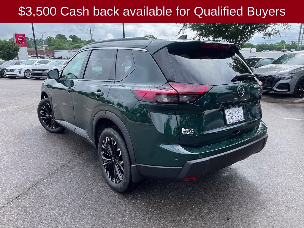 2026 Obsidian Green Nissan Rogue Dark Armor FWD SUV