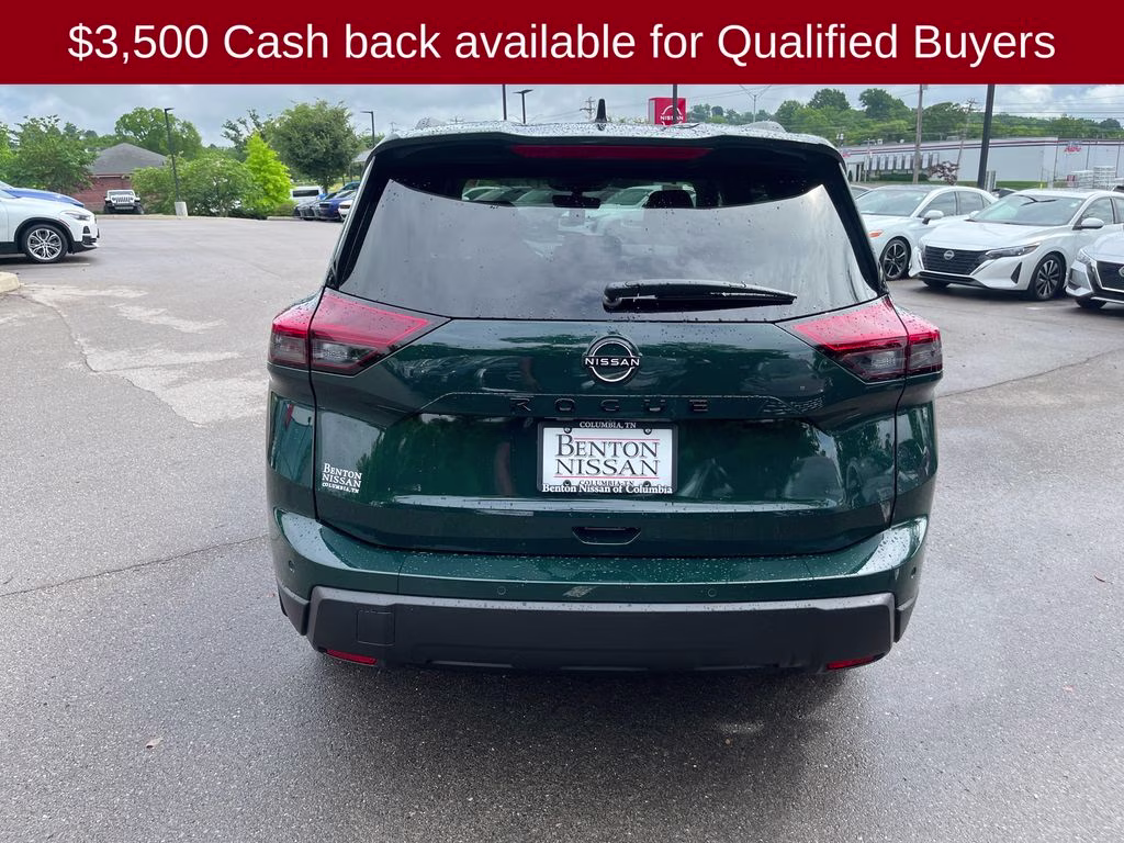 2026 Obsidian Green Nissan Rogue Dark Armor FWD SUV