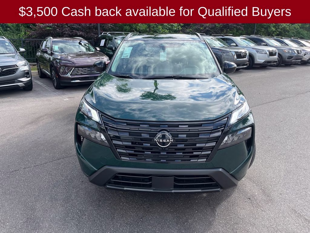 2026 Obsidian Green Nissan Rogue Dark Armor FWD SUV