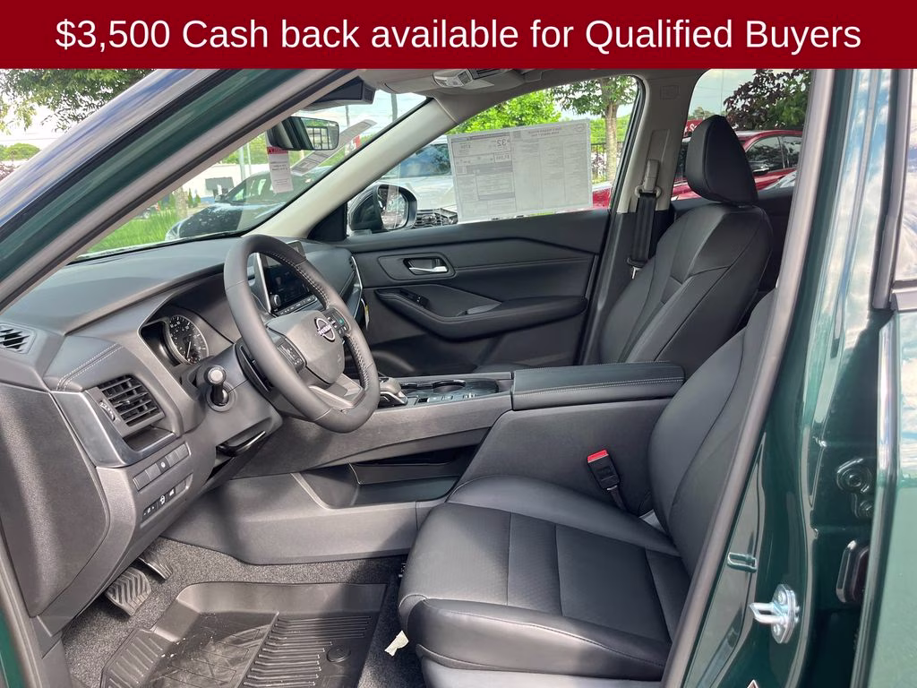 2026 Obsidian Green Nissan Rogue Dark Armor FWD SUV