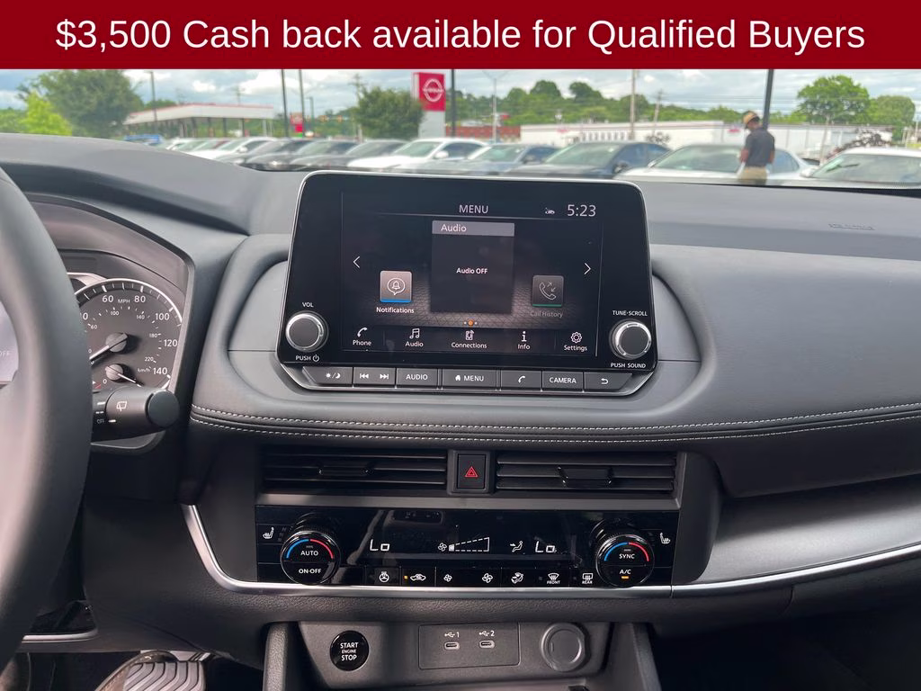 2026 Obsidian Green Nissan Rogue Dark Armor FWD SUV