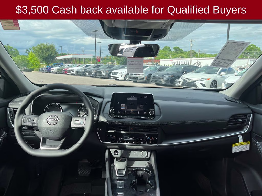 2026 Obsidian Green Nissan Rogue Dark Armor FWD SUV
